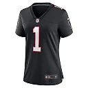 Zennovawear Women's Atlanta Falcons Dirty Birds Black Throwback Game Jersey