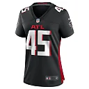 Zennovawear Women's Atlanta Falcons Donavan Mutin Black Game Jersey