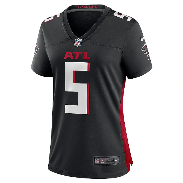 Zennovawear Women's Atlanta Falcons Drake London Black Player Game Jersey
