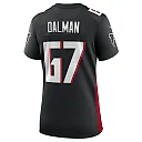 Zennovawear Women's Atlanta Falcons Drew Dalman Black Game Jersey