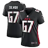 Zennovawear Women's Atlanta Falcons Drew Dalman Black Game Jersey