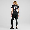 Zennovawear Women's Atlanta Falcons Eddie Goldman Black Game Jersey
