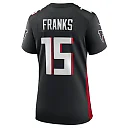 Zennovawear Women's Atlanta Falcons Feleipe Franks Black Game Jersey