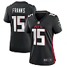 Zennovawear Women's Atlanta Falcons Feleipe Franks Black Game Jersey