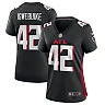 Zennovawear Women's Atlanta Falcons Godwin Igwebuike Black Game Jersey