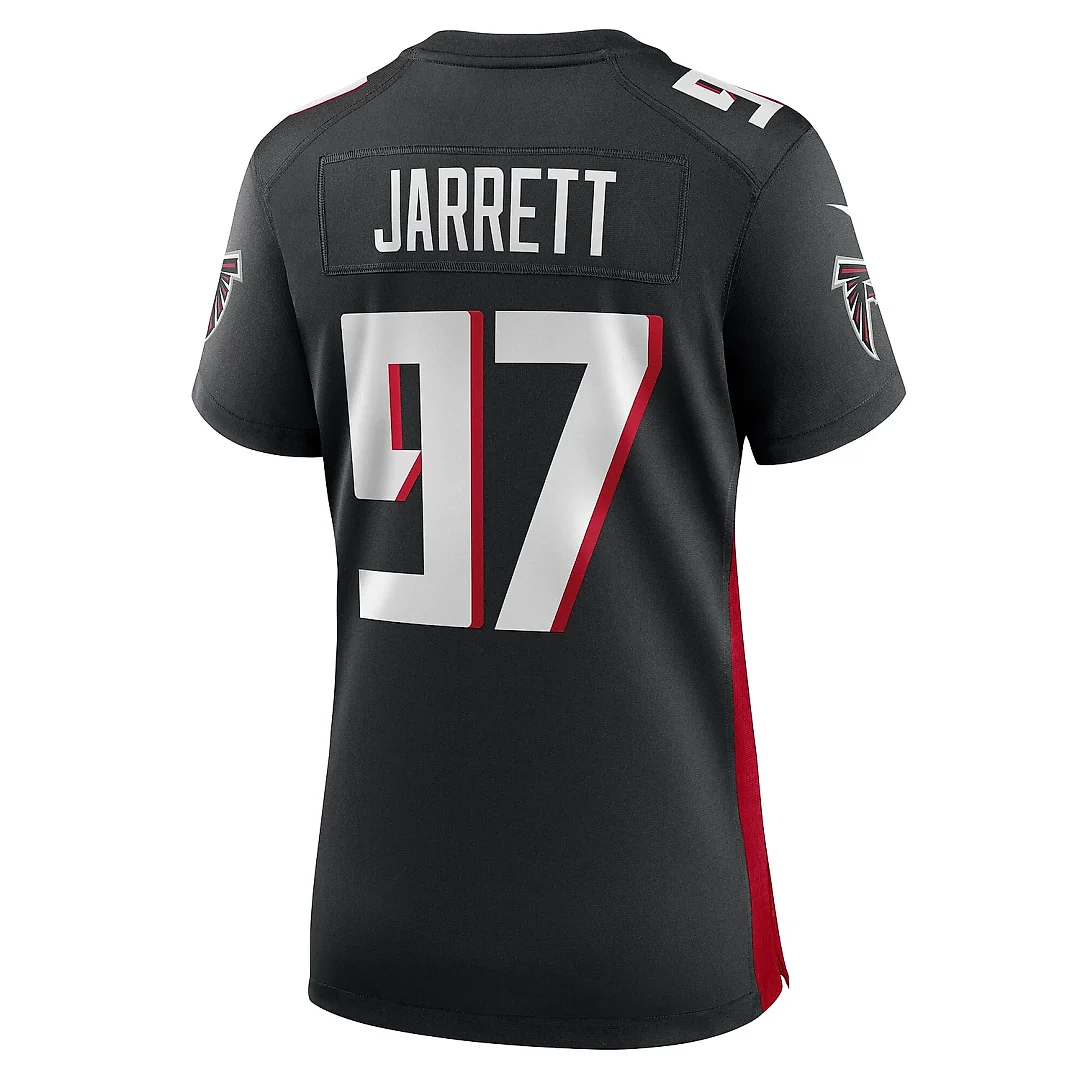 Zennovawear Women's Atlanta Falcons Grady Jarrett Black Game Jersey