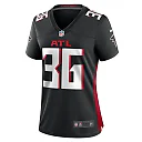 Zennovawear Women's Atlanta Falcons Harrison Hand Black Game Jersey
