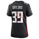 Zennovawear Women's Atlanta Falcons Jacob Saylors Black Game Jersey
