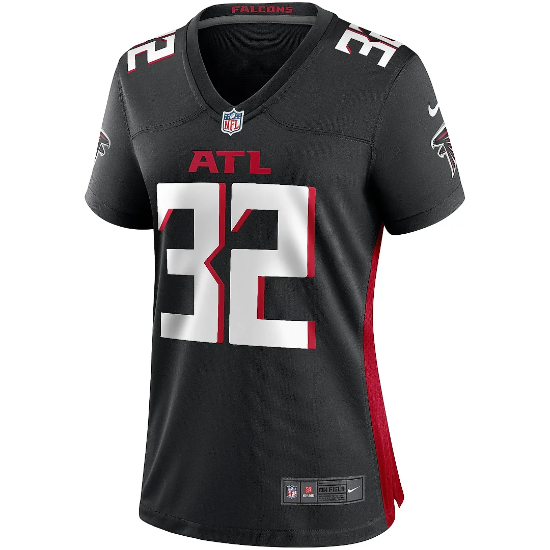 Zennovawear Women's Atlanta Falcons Jamal Anderson Black Game Retired Player Jersey