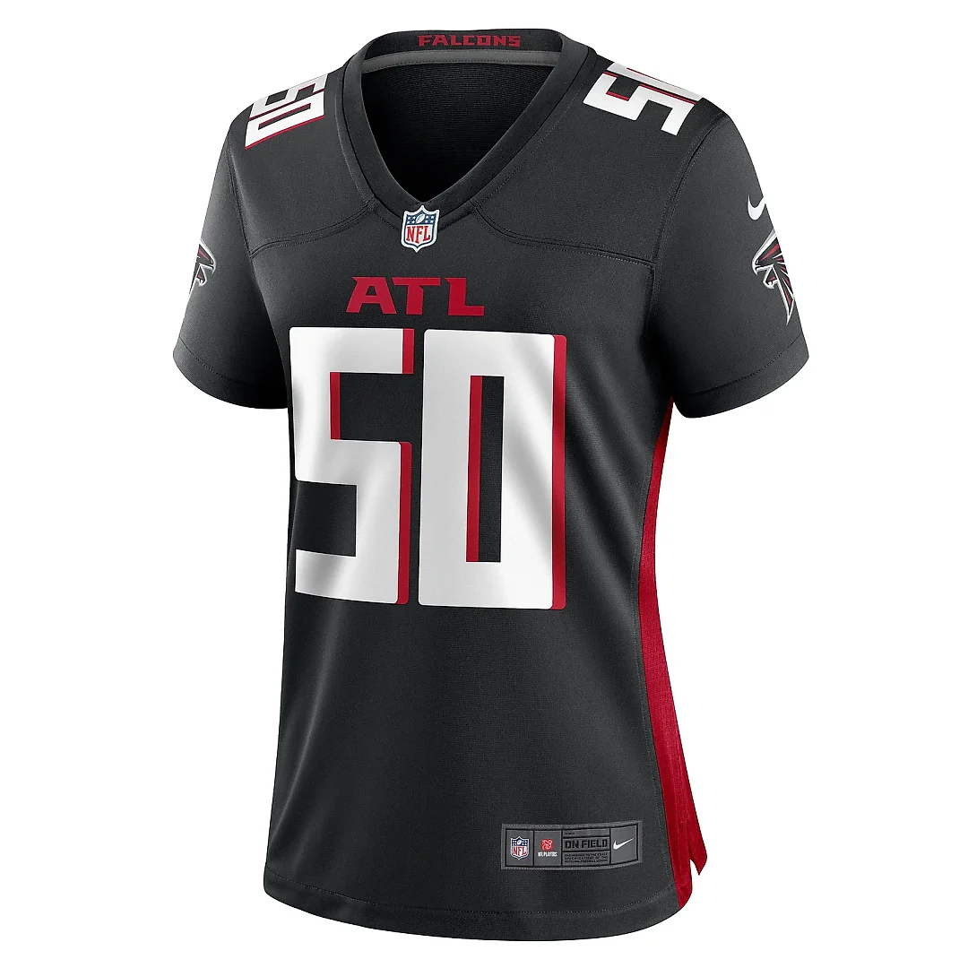 Zennovawear Women's Atlanta Falcons James Smith-Williams Black Game Jersey