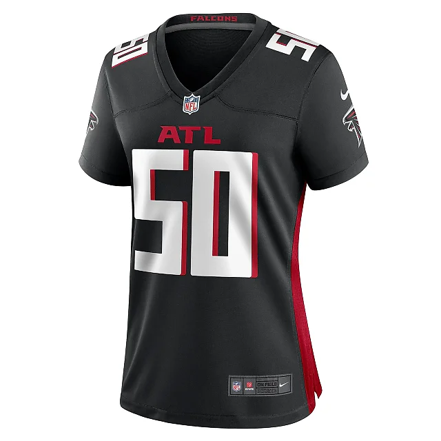 Zennovawear Women's Atlanta Falcons James Smith-Williams Black Game Jersey