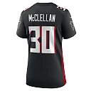 Zennovawear Women's Atlanta Falcons Jase McClellan Black Game Jersey