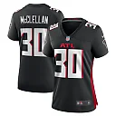 Zennovawear Women's Atlanta Falcons Jase McClellan Black Game Jersey