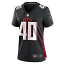 Zennovawear Women's Atlanta Falcons JD Bertrand Black Game Jersey