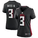 Zennovawear Women's Atlanta Falcons Jessie Bates III Black Game Player Jersey