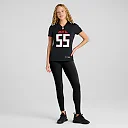 Zennovawear Women's Atlanta Falcons John Abraham Black Game Retired Player Jersey