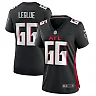 Zennovawear Women's Atlanta Falcons John Leglue Black Team Game Jersey