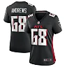 Zennovawear Women's Atlanta Falcons Josh Andrews Black Game Player Jersey