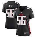 Zennovawear Women's Atlanta Falcons Jovaughn Gwyn Black Team Game Jersey