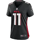 Zennovawear Women's Atlanta Falcons Julio Jones Black Game Jersey