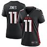 Zennovawear Women's Atlanta Falcons Julio Jones Black Game Jersey
