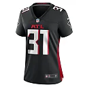 Zennovawear Women's Atlanta Falcons Justin Simmons Black Game Jersey