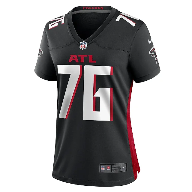 Zennovawear Women's Atlanta Falcons Kaleb McGary Black Game Jersey