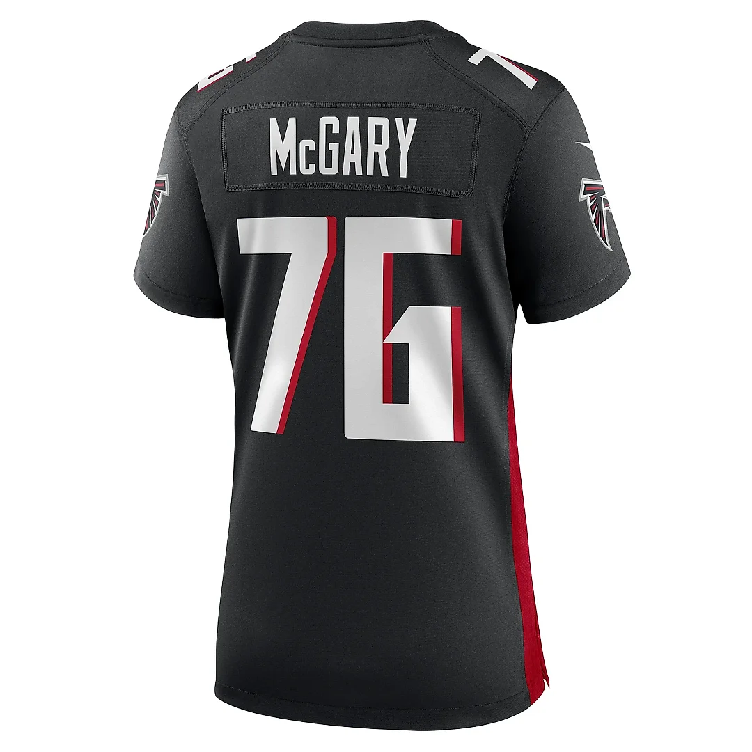 Zennovawear Women's Atlanta Falcons Kaleb McGary Black Game Jersey
