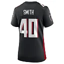 Zennovawear Women's Atlanta Falcons Keith Smith Black Game Jersey