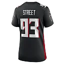 Zennovawear Women's Atlanta Falcons Kentavius Street Black Game Jersey