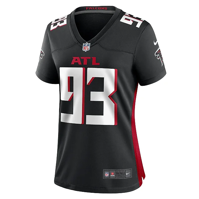 Zennovawear Women's Atlanta Falcons Kentavius Street Black Game Jersey