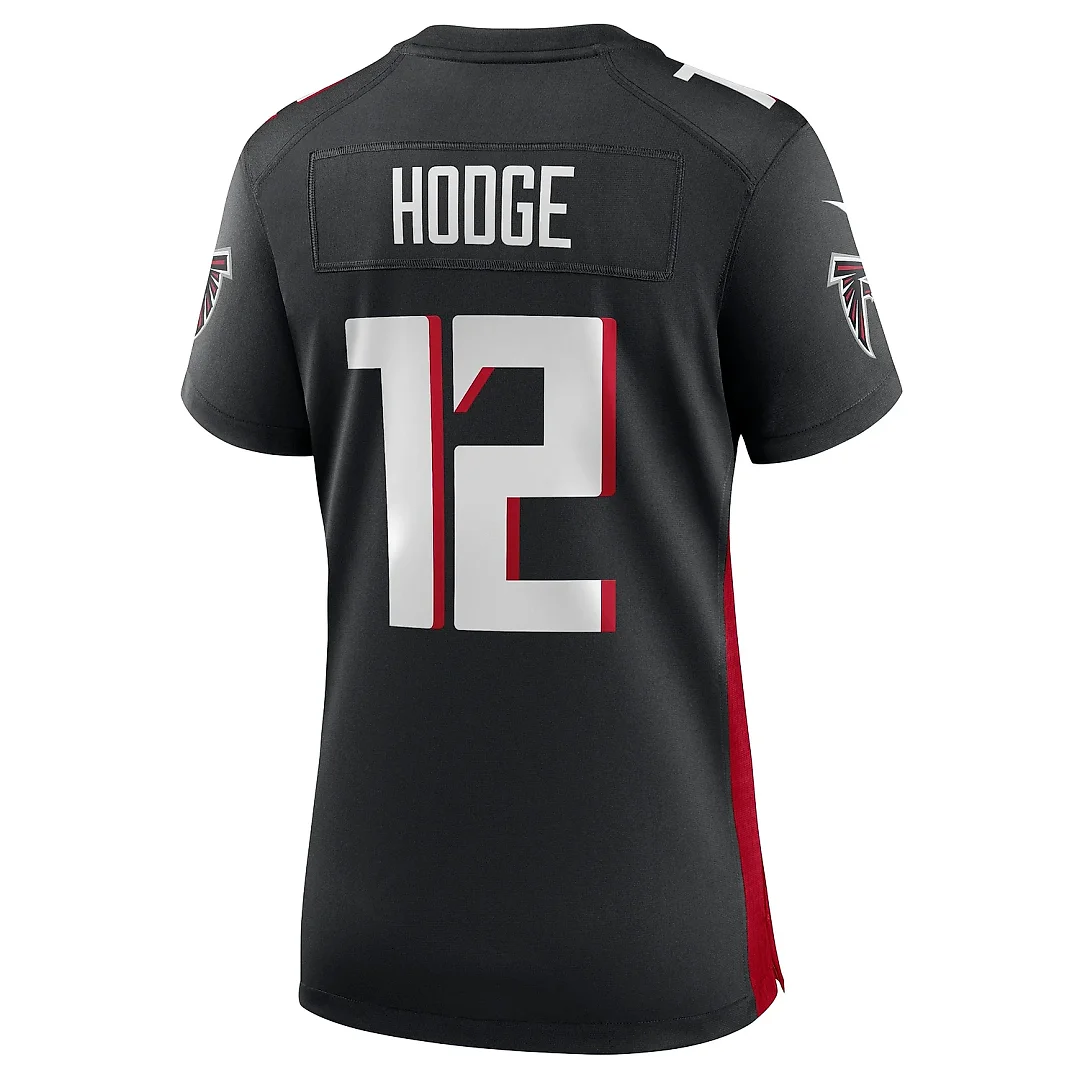 Zennovawear Women's Atlanta Falcons KhaDarel Hodge Black Game Jersey