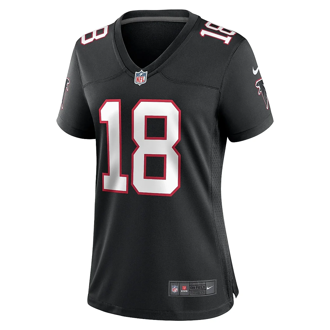 Zennovawear Women's Atlanta Falcons Kirk Cousins Black Alternate Game Jersey