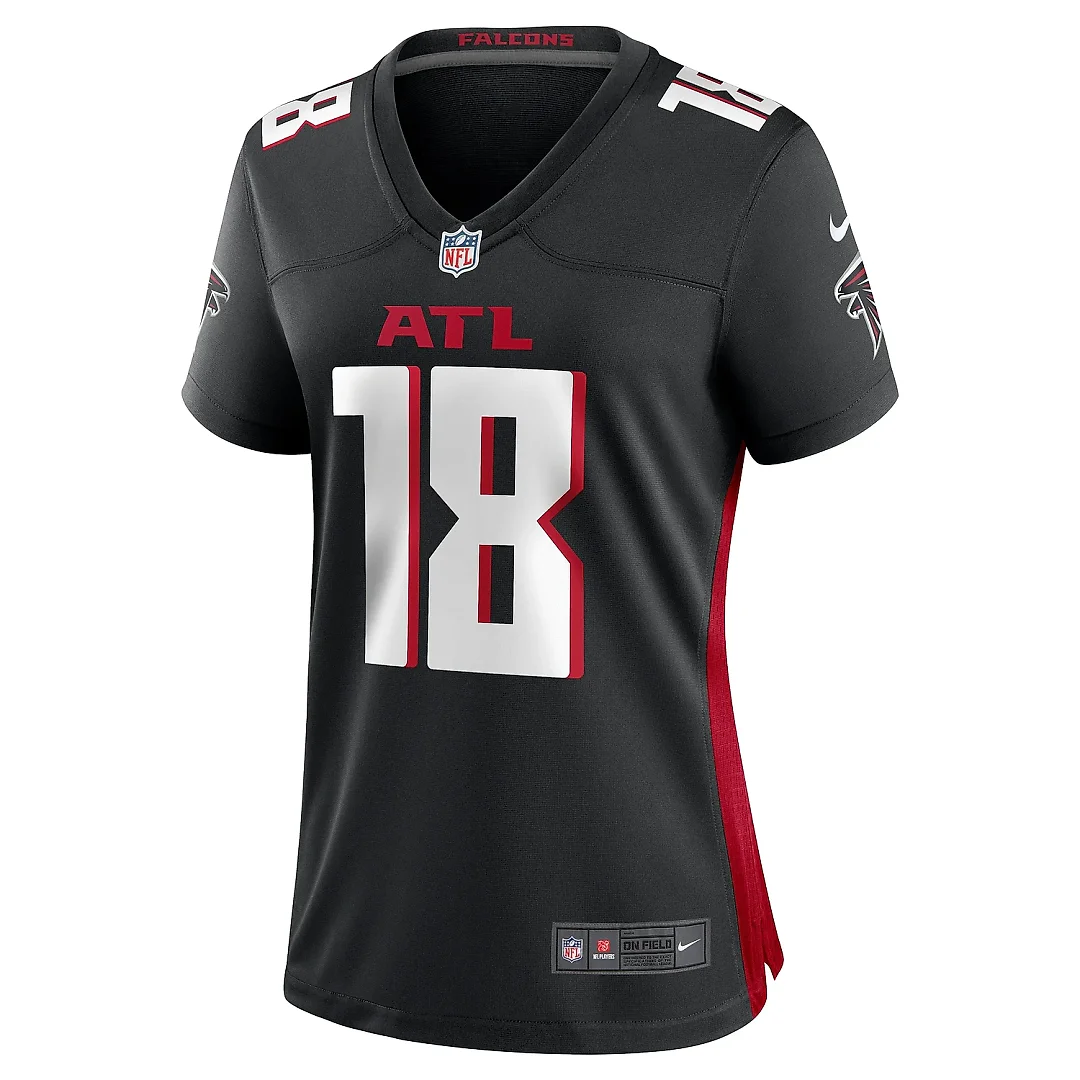 Zennovawear Women's Atlanta Falcons Kirk Cousins Black Game Player Jersey