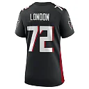 Zennovawear Women's Atlanta Falcons LaCale London Black Game Jersey