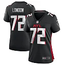 Zennovawear Women's Atlanta Falcons LaCale London Black Game Jersey