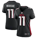 Zennovawear Women's Atlanta Falcons Logan Woodside Black Team Game Jersey