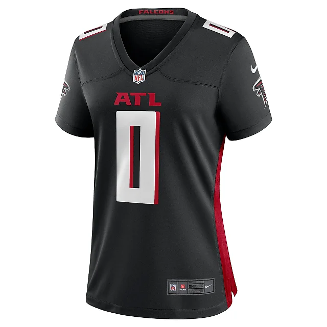 Zennovawear Women's Atlanta Falcons Lorenzo Carter Black Game Player Jersey
