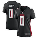 Zennovawear Women's Atlanta Falcons Lorenzo Carter Black Game Player Jersey