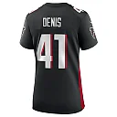 Zennovawear Women's Atlanta Falcons Lukas Denis Black Game Jersey