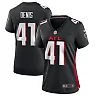 Zennovawear Women's Atlanta Falcons Lukas Denis Black Game Jersey