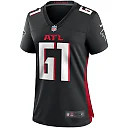 Zennovawear Women's Atlanta Falcons Matt Hennessy Black Game Jersey