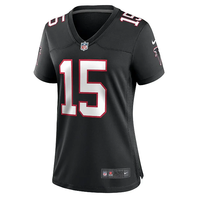 Zennovawear Women's Atlanta Falcons Matthew Judon Black Player Game Jersey