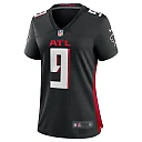 Zennovawear Women's Atlanta Falcons Michael Penix Jr. Black Game Jersey