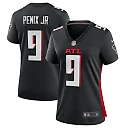 Zennovawear Women's Atlanta Falcons Michael Penix Jr. Black Game Jersey