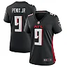 Zennovawear Women's Atlanta Falcons Michael Penix Jr. Black Game Jersey
