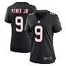Zennovawear Women's Atlanta Falcons Michael Penix Jr. Black Throwback Game Jersey