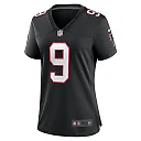 Zennovawear Women's Atlanta Falcons Michael Penix Jr. Black Throwback Game Jersey