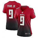 Zennovawear Women's Atlanta Falcons Michael Penix Jr. Red Alternate Game Jersey