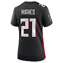 Zennovawear Women's Atlanta Falcons Mike Hughes Black Game Player Jersey